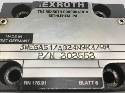 USED REXROTH 3WE6A51AG24N9K4RM