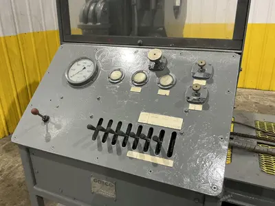 12" GOTCO MODEL #FT-80-2145 PIPE BUCKING MAKE-UP & BREAKOUT DOWNHOLE PIPE TORQUE MACHINE: YOBRO #24411