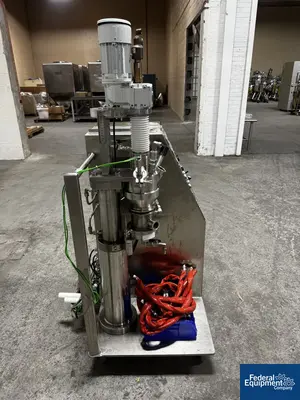 USED Rampower .005 GL Filtration Nutsche Filter Dryer, Hastelloy C22, Model Filterlab 80