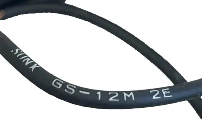 NEW SUNX GS-12M INDUCTIVE HEAD 6MM 3M CABLE
