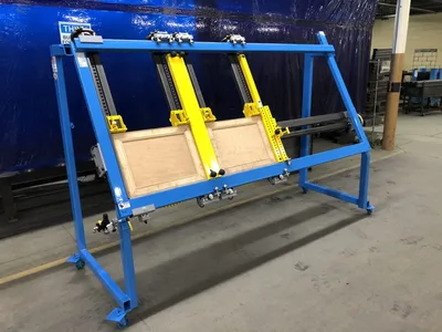 JLT #717C-DDC-PL – Double Door Clamp With MDF/HDF Clamping Kit 37″ X 95″ Capacity