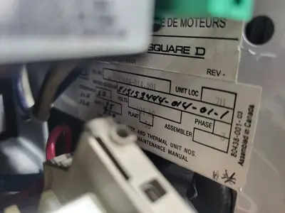 MCC Unit 25 hp, Nema 2