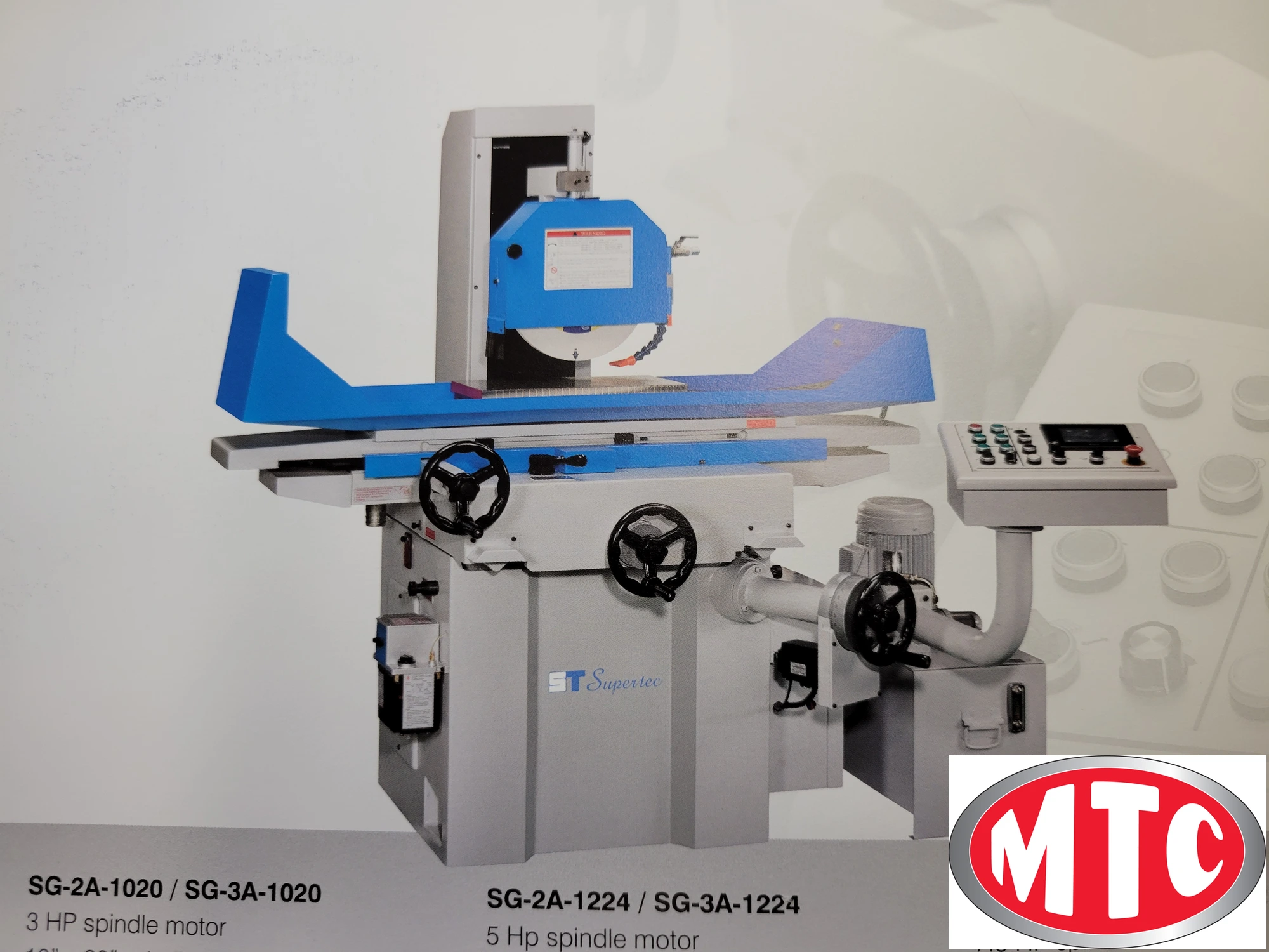SUPERTEC SG-3A1224 Saddle Type Surface Grinder