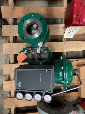 Fisher 3" V150 V-Ball Control Valve, New Storeroom Spare
