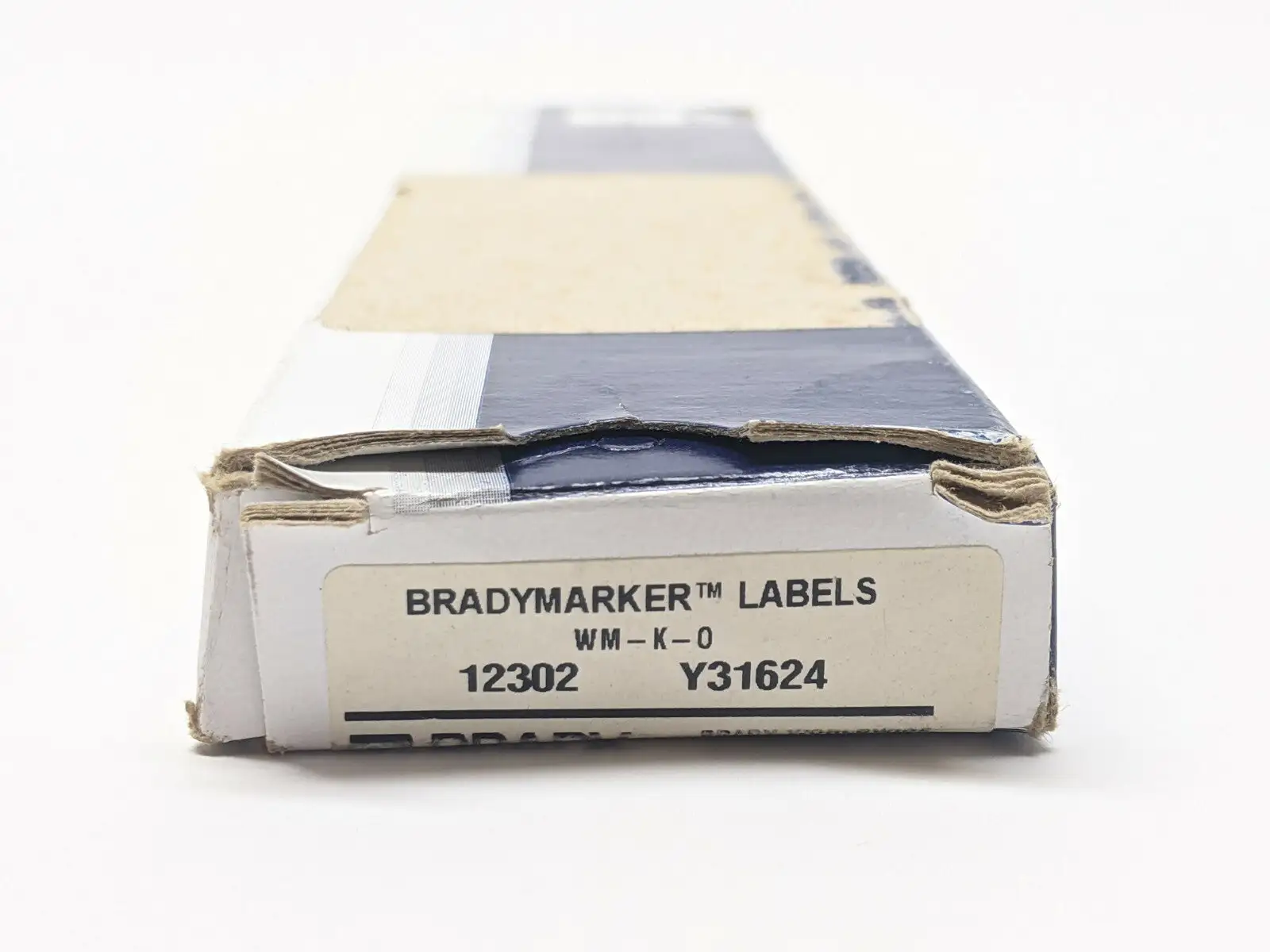 WM-K-O | Brady  Vinyl Cloth Wire Marker 12302 Y31624 LOT OF 25 Sheets - New Other