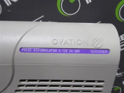 Westinghouse Emerson 1C31147G31 Ovation Pulse Accumulator Module Used