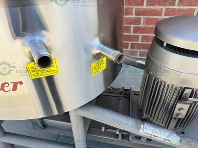 New | in-Stock BREDDO LIKWIFIER LORWWSS 25 GALLON HIGH SHEAR SS SCRAPE SURFACE BLENDER Reactors California US | Equipment Lab #1300359