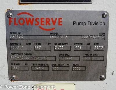 NEW FLOWSERVE 6HED16DS