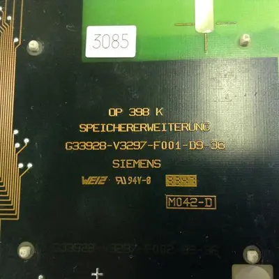 USED SIEMENS G33928-V3297-F001-D9-36