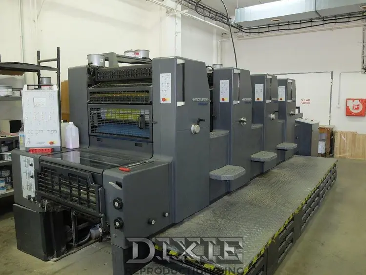Used 2003 HEIDELBERG PM 74-4 Sheet-fed press Tennessee US | Dixie Reproductions, Inc. #774703