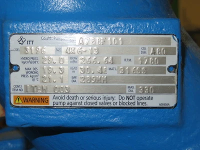 USED Goulds 3196 MTi