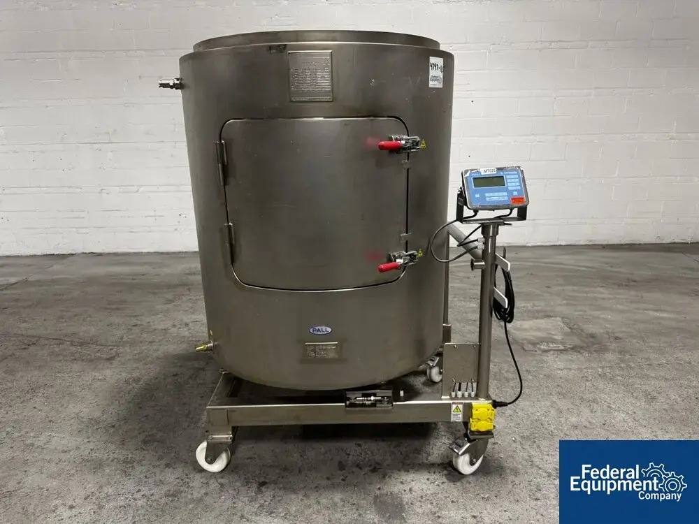 USED Pall 1,000 Liter Pall Lev Mixer