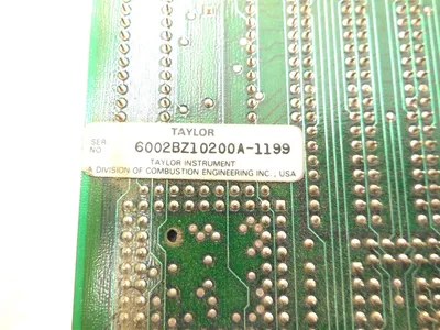 USED ABB TAYLOR 6002BZ10200A MEMORY BOARD 6002BZ10200A-1199