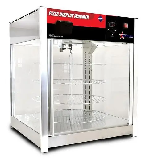 Revolving PIzza Display Warm - humidifier - holds 18" pizza