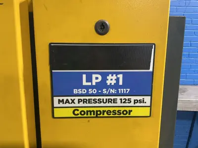 Used 2011 KAESER BSD 50 Rotary Screw & Sliding Vane Air Compressors Ohio US | HGR 24 #1704950