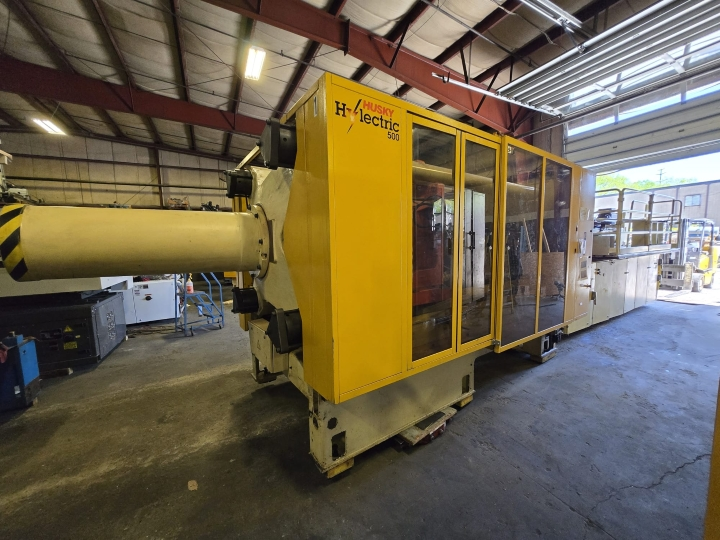 Used 2007 HUSKY H500 RS80/65 Injection Molding Machines | Hunter Plastics #788730