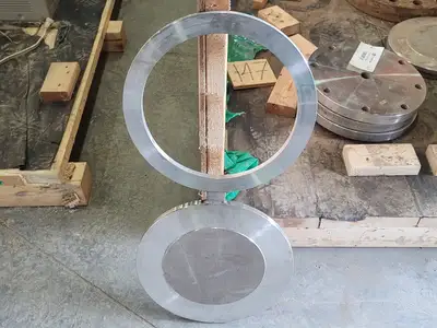 10" 316/316L Spectacle Blind Flange
