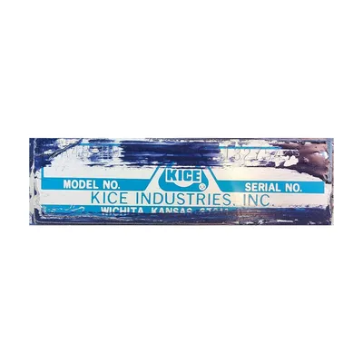 USED KICE INDUSTRIES, INC. A48-HD