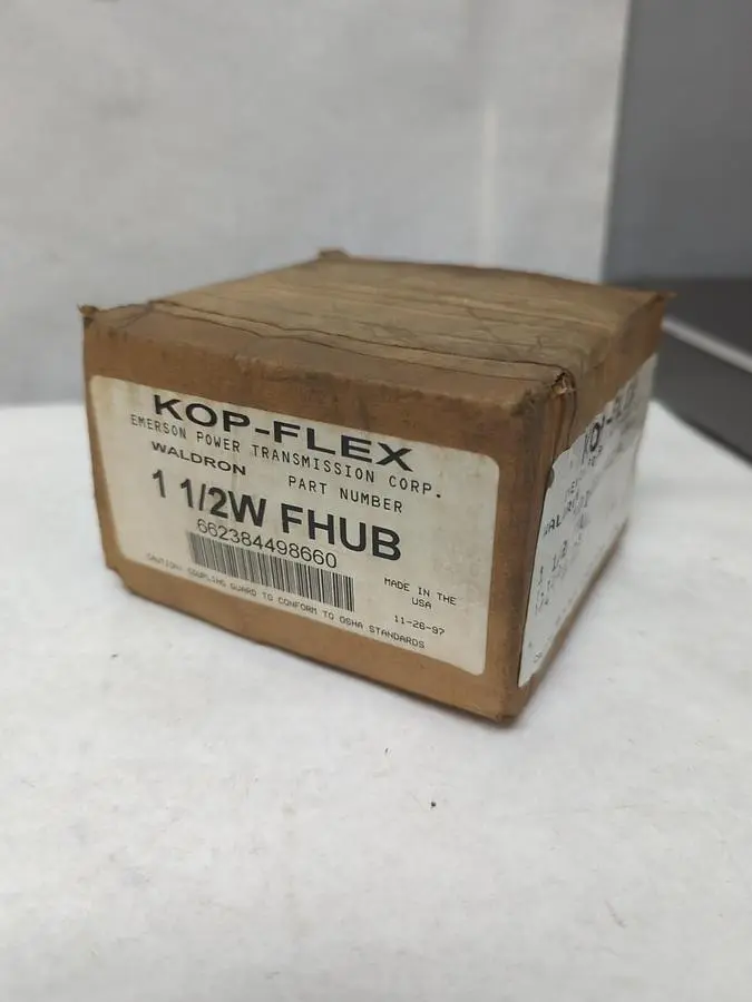 New | in-Stock EMERSON 1-1/2W HUB Conveyor Parts Ohio US | Surplus Asset Holdings #1239244