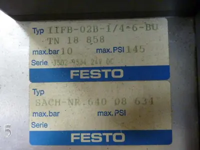 USED FESTO IFB8-02
