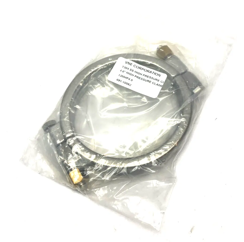 13MHP4.0 | VNE Corp  High Pressure Vacuum Clamp 4" Diameter T304 SS 691-10062 - New Other