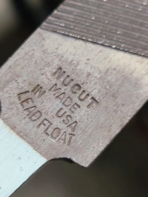 10 Pcs NUCUT 10” File Lead Float New Made in USA