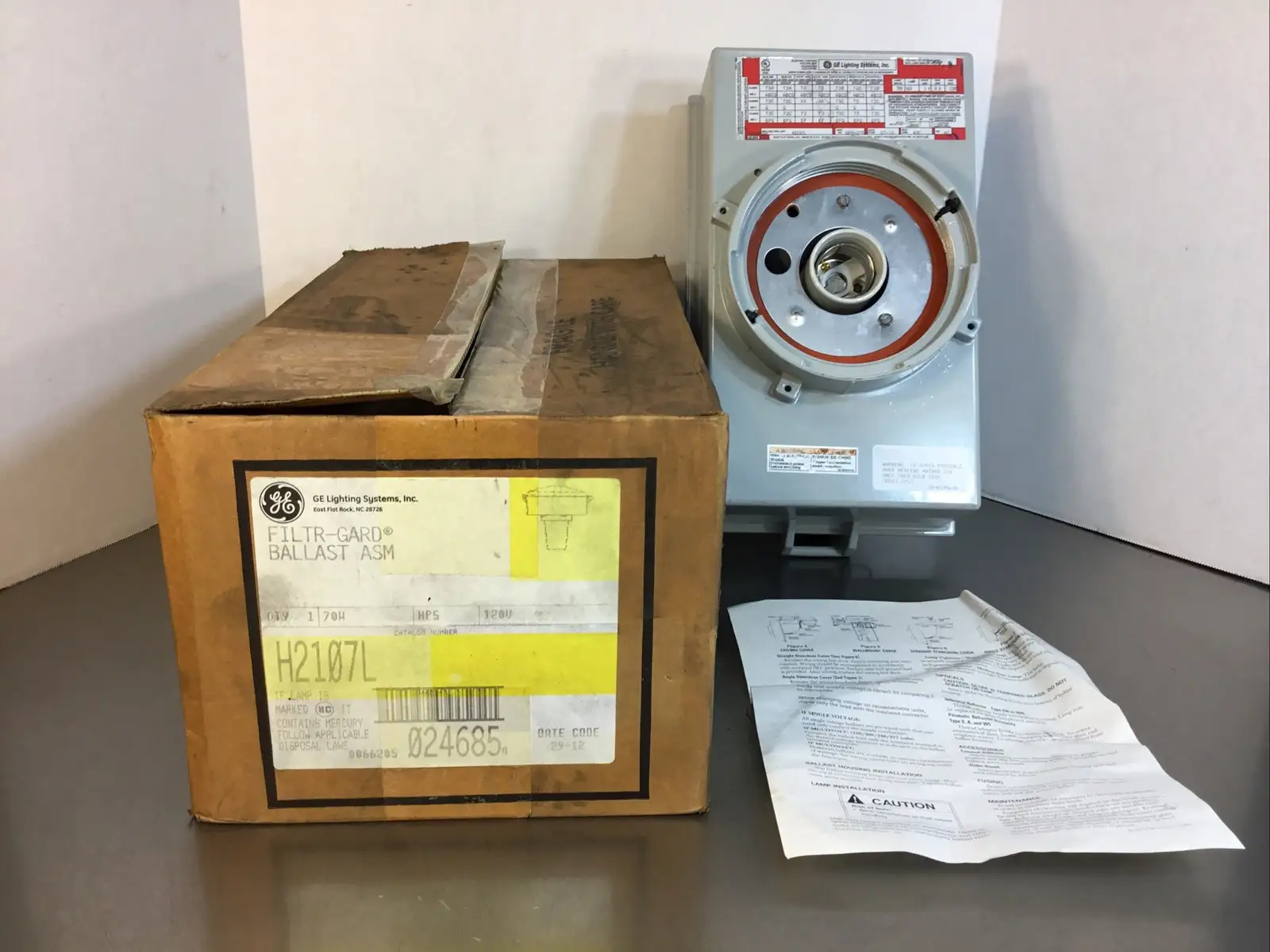 USED GENERAL ELECTRIC GE H2107L