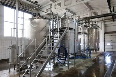 Kalt/GEA Westfalia 24 TPD complete cheese plant.