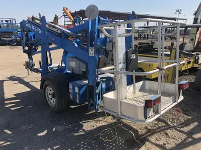 Used 2009 Genie TZ34/20 Towable Boom Lifts New York US | United Lift #1446960