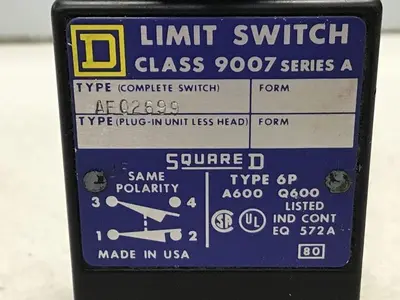USED SQUARE D 9007-AEQ2699