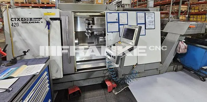 Used 2004 DMG MORI GILDEMEISTER CTX 420 LINEAR CNC Lathes | FRANKE CNC, LLC #1382625