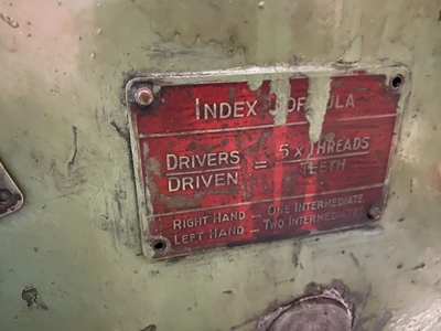 DAVID BROWN worm wheel Gear Machines | Bowland Trading Ltd (10)