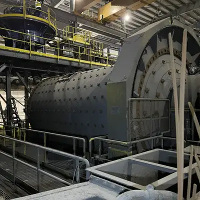 11'-6" X 22' Horizontal Ball Mill w/ 1100 kW WEG Motor