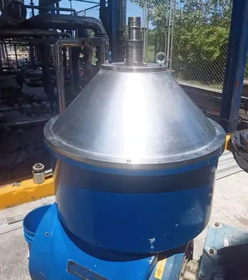 Macfuge 105 BDM 3S-P biodiesel washing separator, SS.