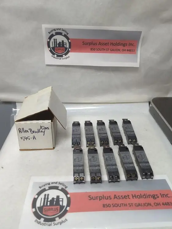 Used ALLEN-BRADLEY 595-A Miscellaneous Equipment (Electrical & Power) | Surplus Asset Holdings #1197039