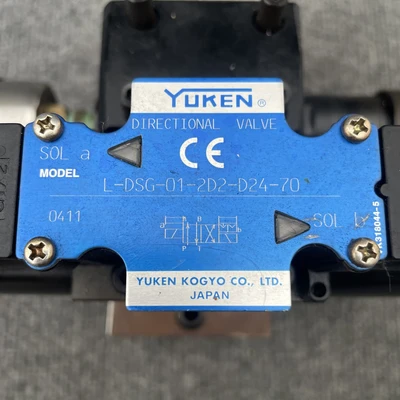 Used Yuken L-DSG-01-2B2-D24-70 Solenoid Valves California US | Davliegogo LLC #1705514