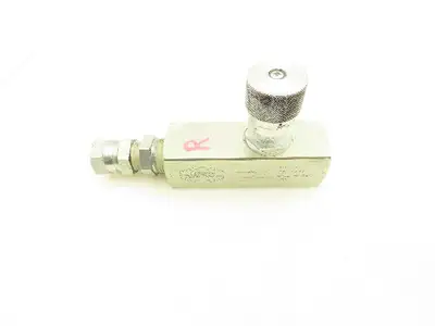 Anchor Fluid Power FN1-1 Carbon Steel Flow Control Valve 1" NPT 5700 PSI 40 GPM