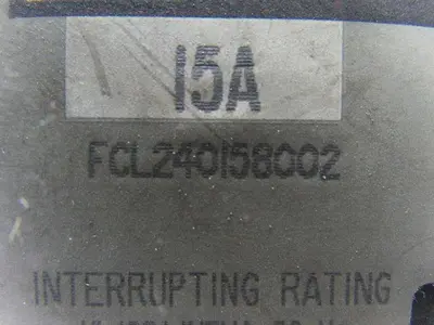 Square D FCL240158002 15 AMP Thermal Magnetic Circuit Breaker