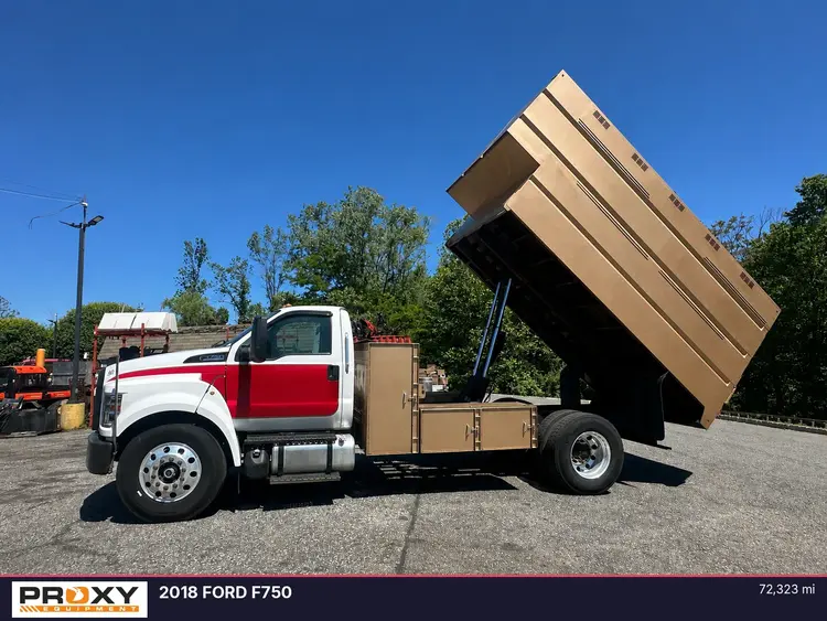 Used 2018 FORD F750 Dump trucks New Jersey US | Proxy Equipment #1388845