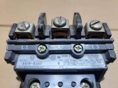Used ALLEN-BRADLEY 509-BOD Starters British Columbia CA | Lenmark #1488915