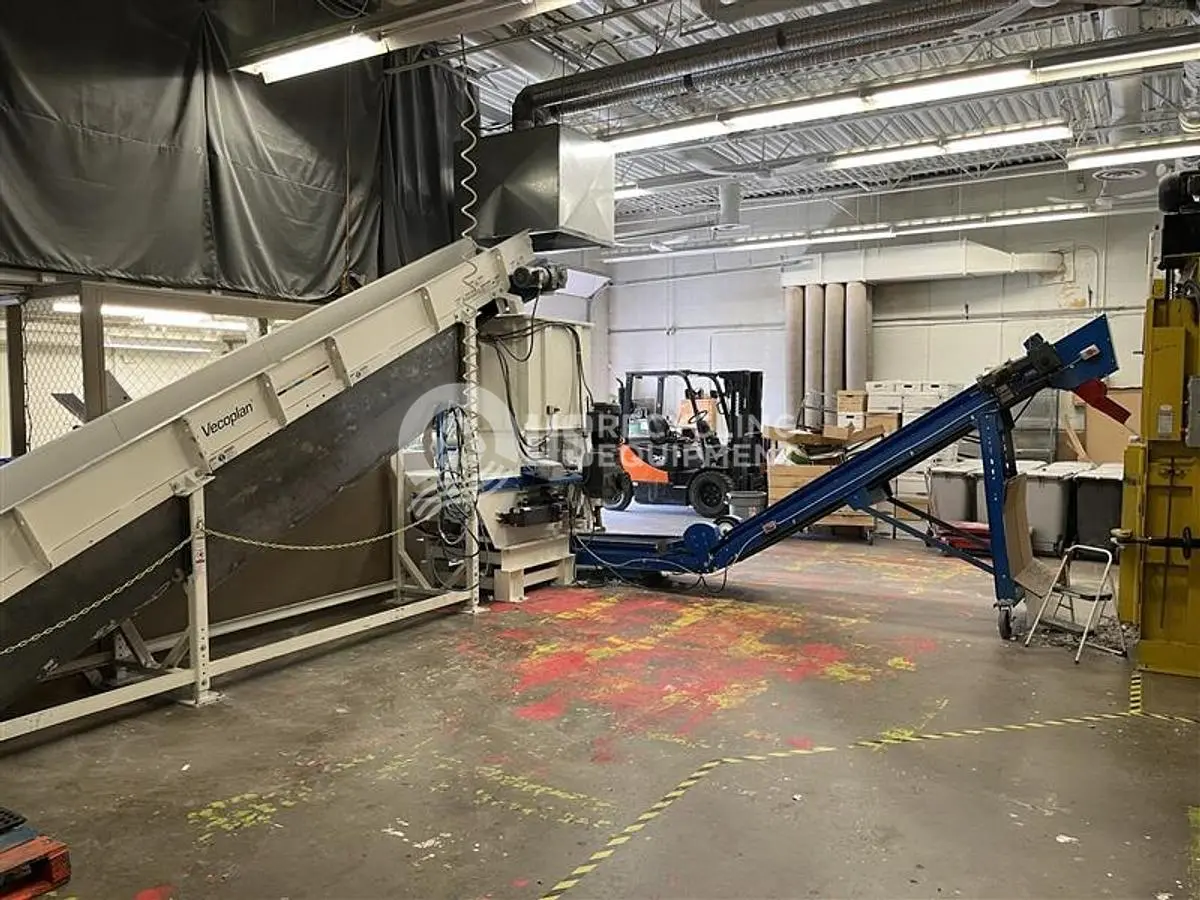 USED 2012 VECOPLAN VAZ 800 SHREDDER SYSTEM