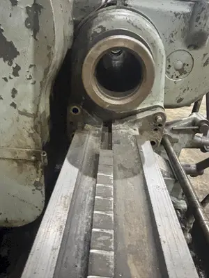 #2A WARNER & SWASEY MODEL #M-510 TURRET LATHE WITH BAR FEED: YOBRO #24459