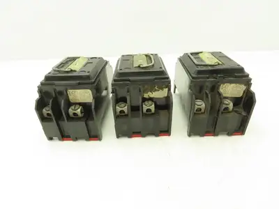 Federal Pacific 602 Pullout Disconnect Switch Fuse Block 2-Pole 60A 120/240V (3)