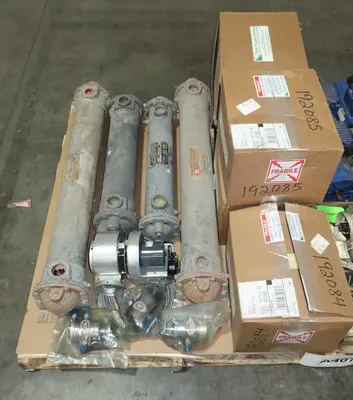 2 PALLETS OF ASSORTED HEATING AND COOLING