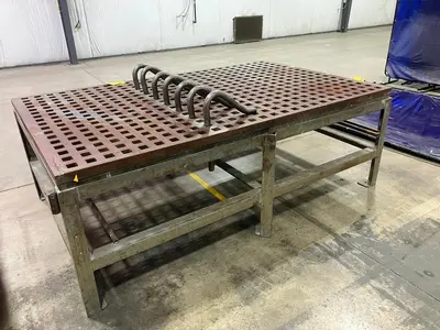 Used _UNKNOWN_ _UNKNOWN_ Welding Tables Minnesota US | Myron Bowling Auctioneers Inc #1541927