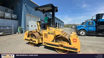 Used 1996 INGERSOLL-RAND DD65 Tandem Rollers New Jersey US | Proxy Equipment #1426016
