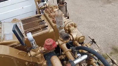 USED 1980 MACK DM600 TWIN STEER HEAVY DUTY OILFIELD PUMP / KILL TRUCK