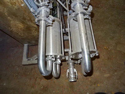 5 L S/S SP Twin Head Pneumatic Filler Type SPD 5000