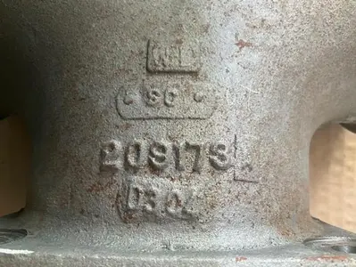 Waukesha Bypass Exhaust Tee PN 209173A