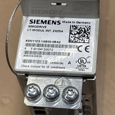 Used Siemens 6SN1123-1AB00-0BA2 Servo Drives Indiana US | J&J Industrial Supply #1465277